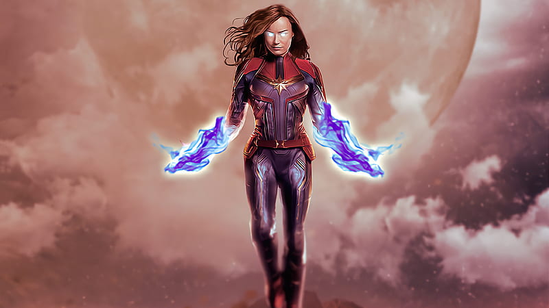 Captain Marvel 2020 , captain-marvel, superheroes, artwork, artist, HD wallpaper