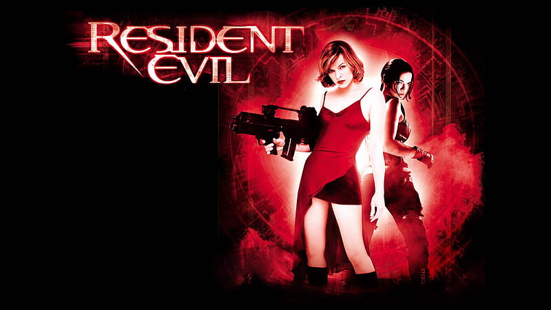Rain, Resident Evil, Milla Jovovich, Movie, Michelle Rodriguez, HD wallpaper