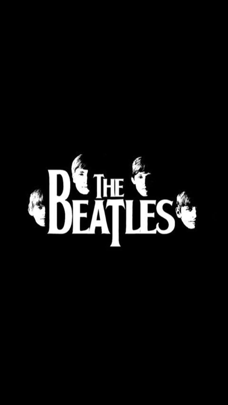 With The Beatles Album Wallpaper Vector Download