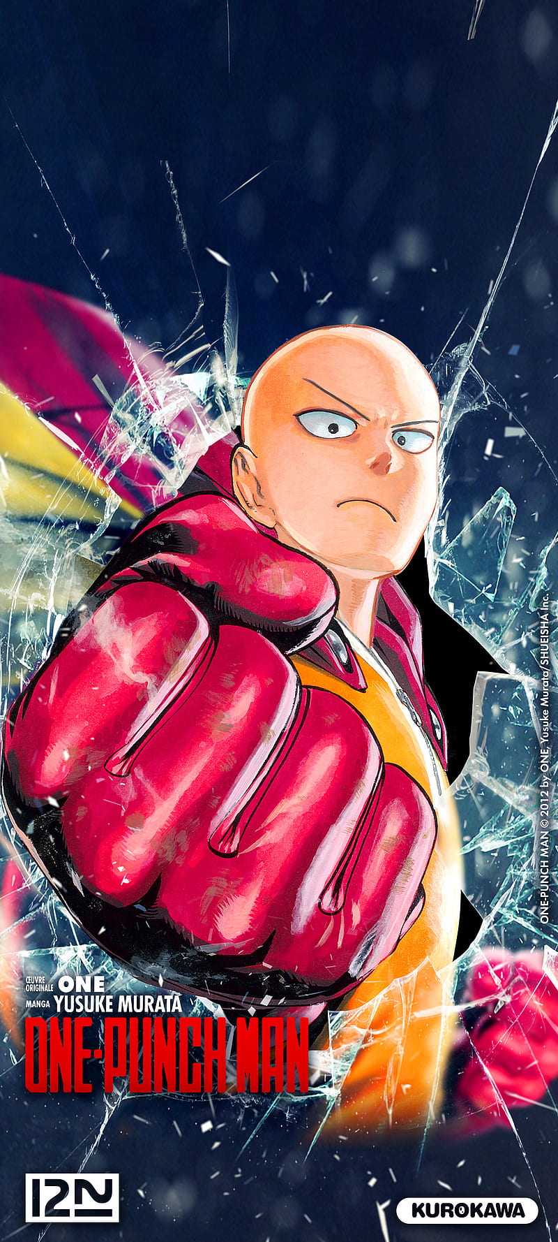 Anime One-Punch Man, Saitama (One-Punch Man), 1080x2160 Phone HD