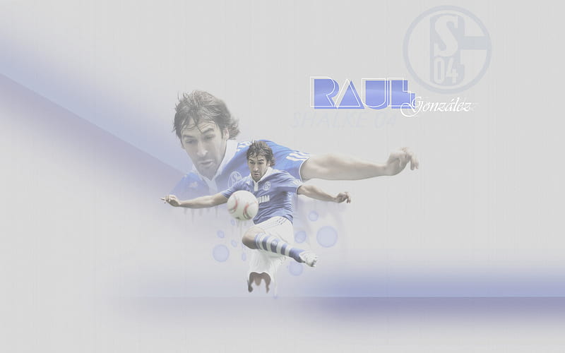 Soccer, Raúl González Blanco, FC Schalke 04, HD wallpaper