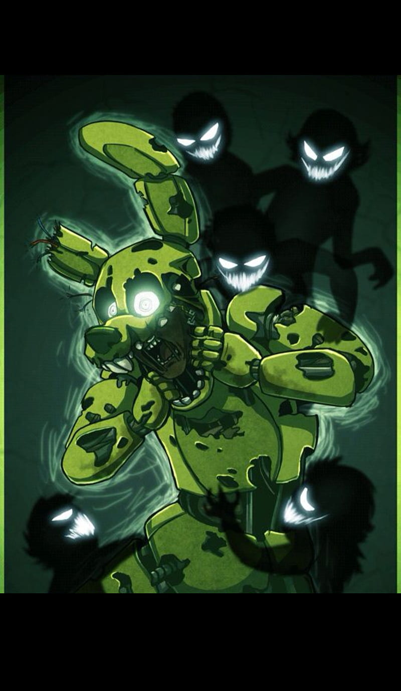 Springtrap  Five nights at freddy's, Fnaf, Afton