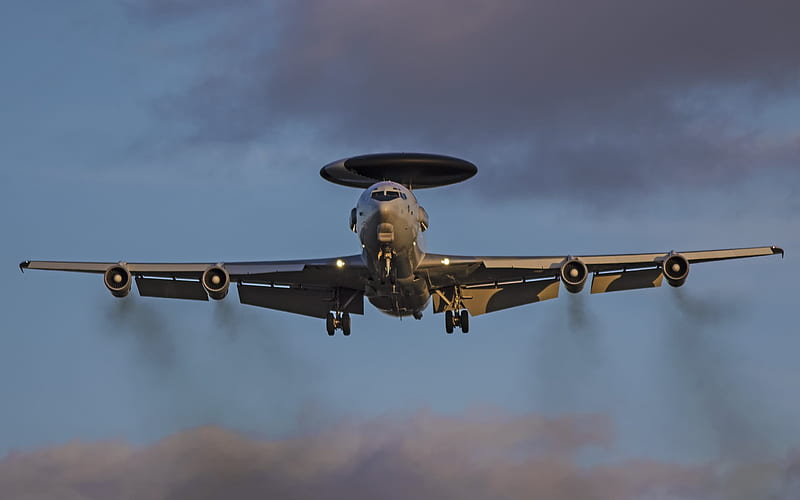 Boeing E-3 Sentry, radar detection aircraft, US Air Force, military aircraft, HD wallpaper