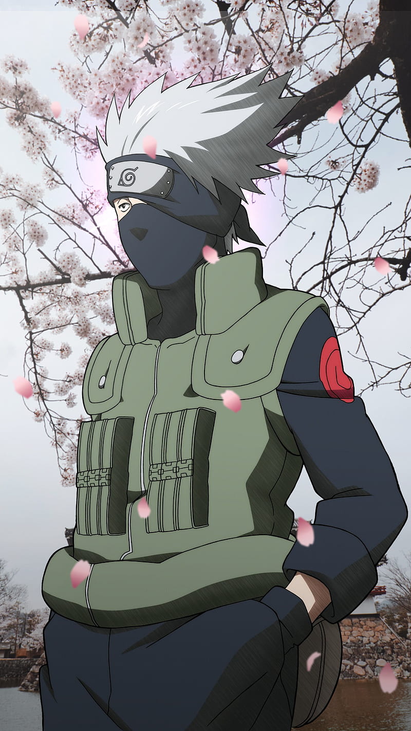 Kakashi drawing, anime, naruto, HD phone wallpaper