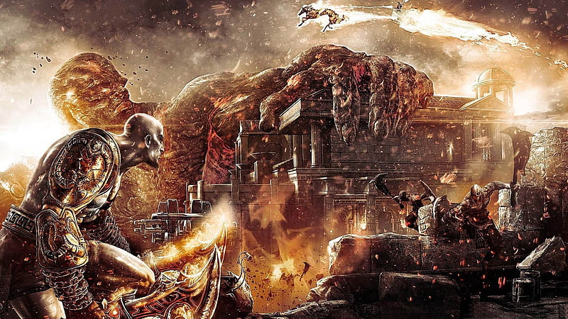 God of war Game 09, HD wallpaper