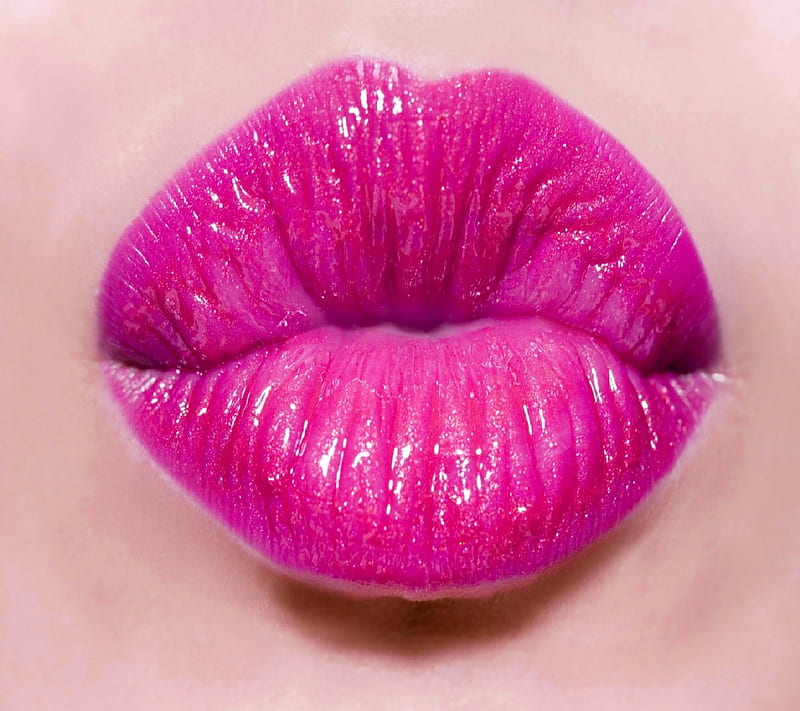 kiss reconciliati, red lips, lipstick, HD wallpaper