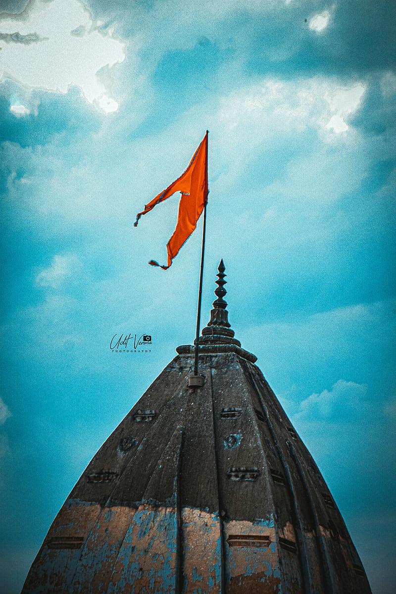 Bhagwa Flag, hindu, hindu flag, jay bhawani, new, orange, shivaji,  trending, HD phone wallpaper | Peakpx