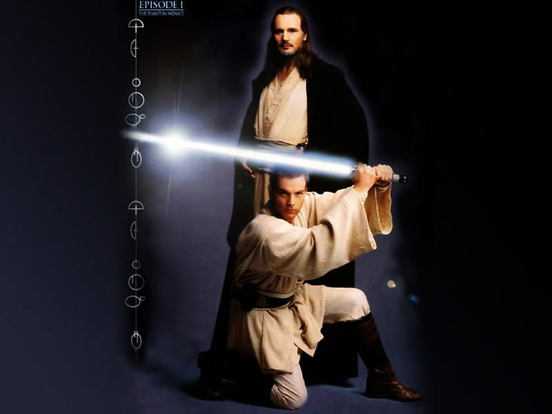 Obi Wan Kenobi - Qui Gon Jinn Art Wallpaper Download