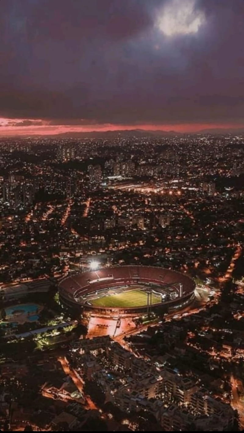 Sao Paulo, estadio, futebol, morumbi, spfc, HD phone wallpaper