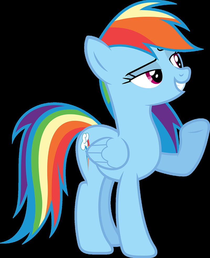 Rainbow Dash, my little pony, HD phone wallpaper