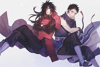 Madara and Obito Uchiha, HD wallpaper