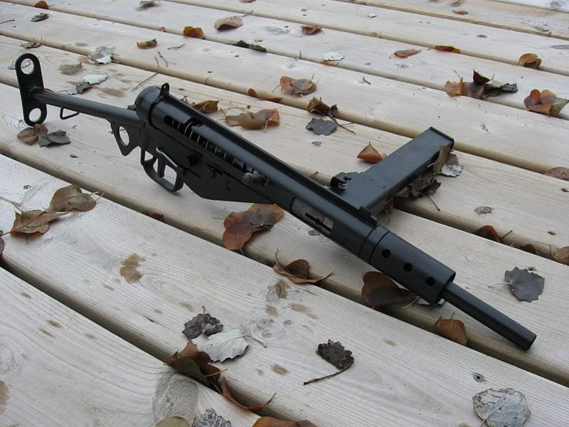 STEN Gun MK1, STEN, hunt, firearm, weapon, HD wallpaper