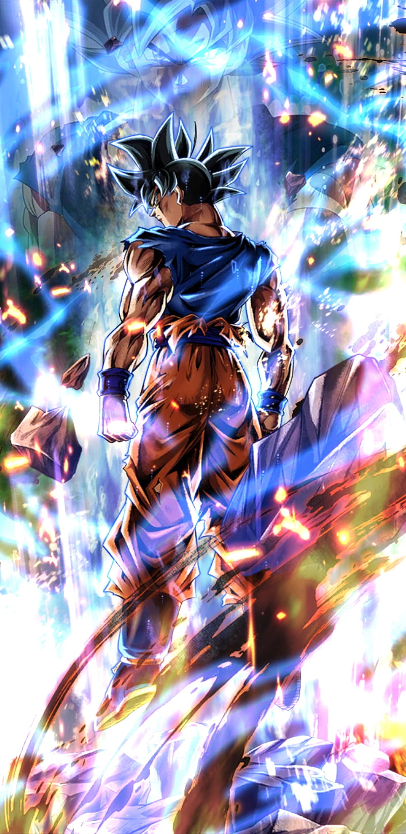 Sign of UI Goku, dragon ball legends, dragon ball super, god, kakarot, son goku, ultra instinct, HD phone wallpaper