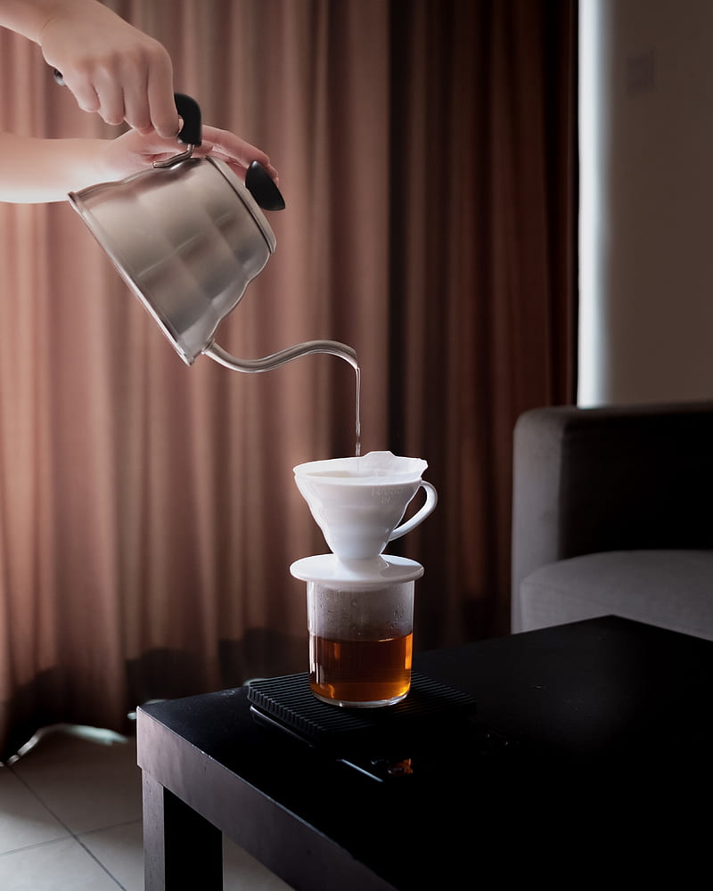 tea, cup, teapot, interior, HD phone wallpaper
