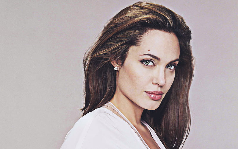 Angelina Jolie, 2018, portrait, movie stars, hoot, Hollywood, R, superstars, american actress, Jolie, HD wallpaper
