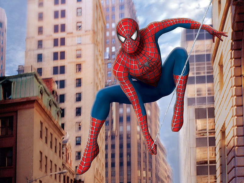 Spiderman !!!, edificio, 3d-art, película, spiderman, abstracto, Fondo de  pantalla HD | Peakpx