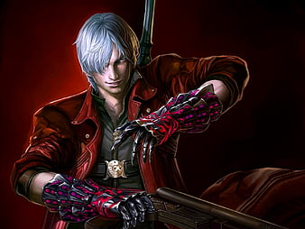 Image Dante Devil May Cry Man Girls Fantasy Games Angels