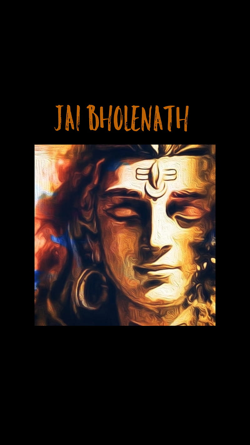 Jai bholenath, bhole, god, lord, mahadev, shiva, shivay, HD phone wallpaper