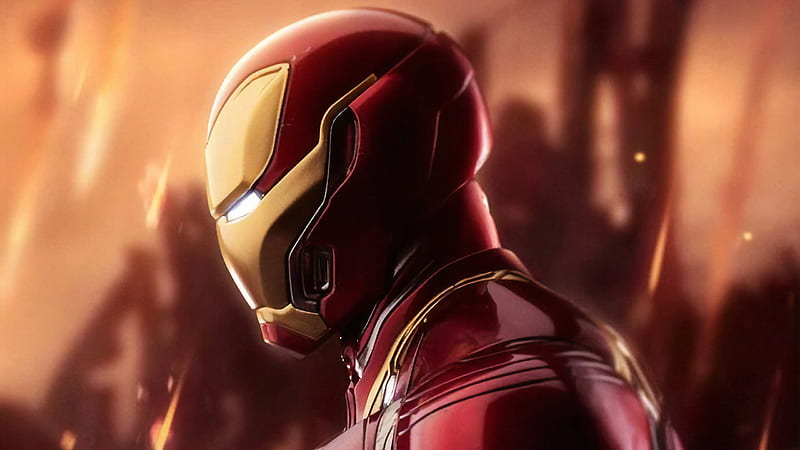 Iron Man Mask Closeup, iron-man, superheroes, artwork, HD wallpaper