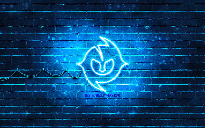Paulo Dybala blue logo blue brickwall, Paulo Dybala, fan art, Paulo Dybala logo, football stars, Paulo Dybala neon logo, HD wallpaper