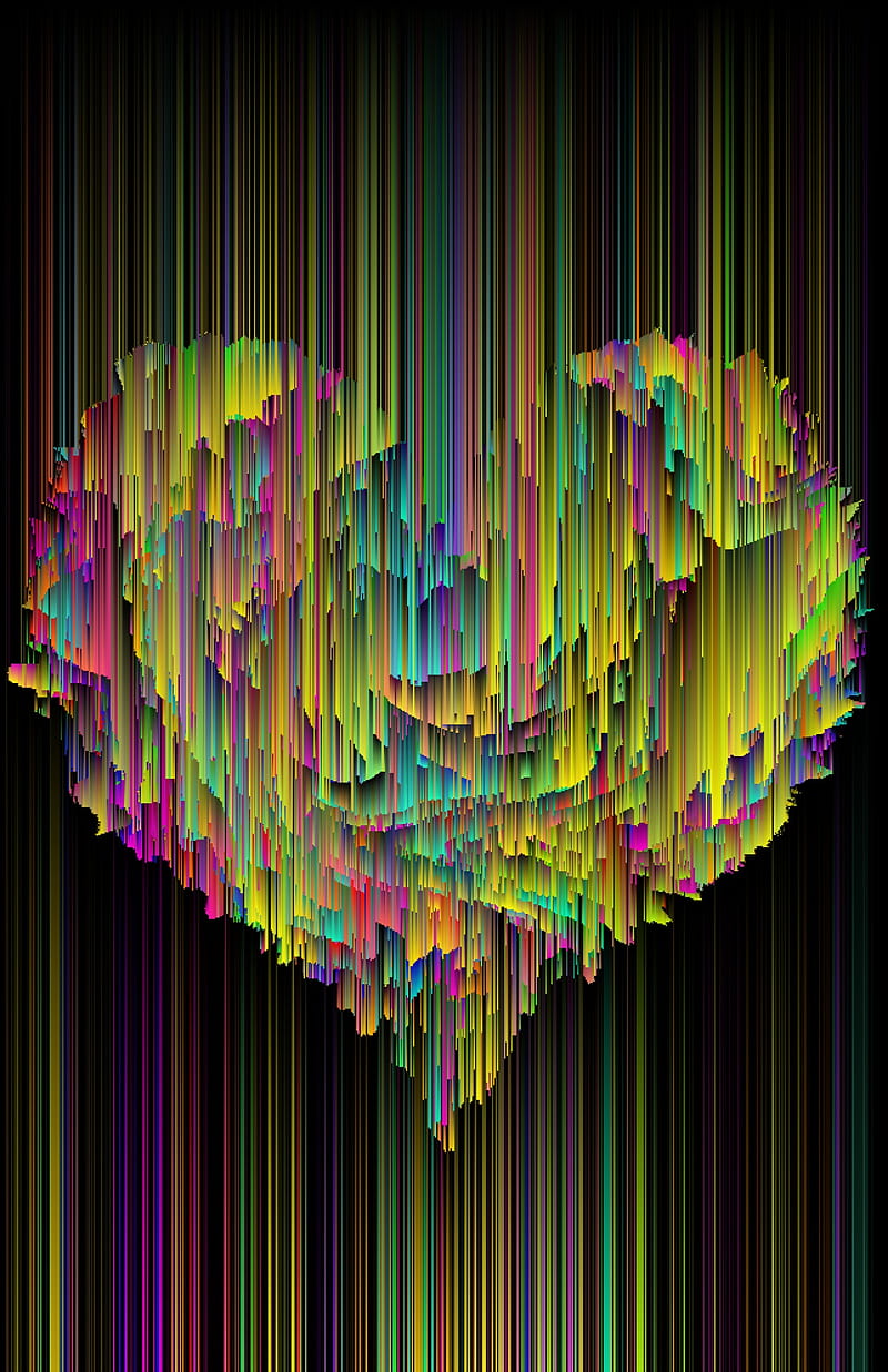 Heart, abstract, background, colors, cool, love, trippy, trippyart, HD phone wallpaper