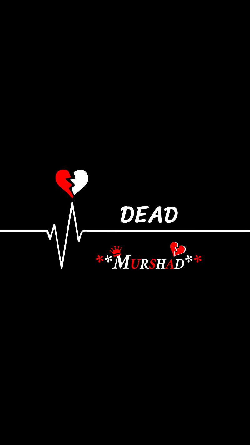 Dead, murshad, Heart beat, Life line, alone, dead, feeling, multi, no love, sad, HD phone wallpaper