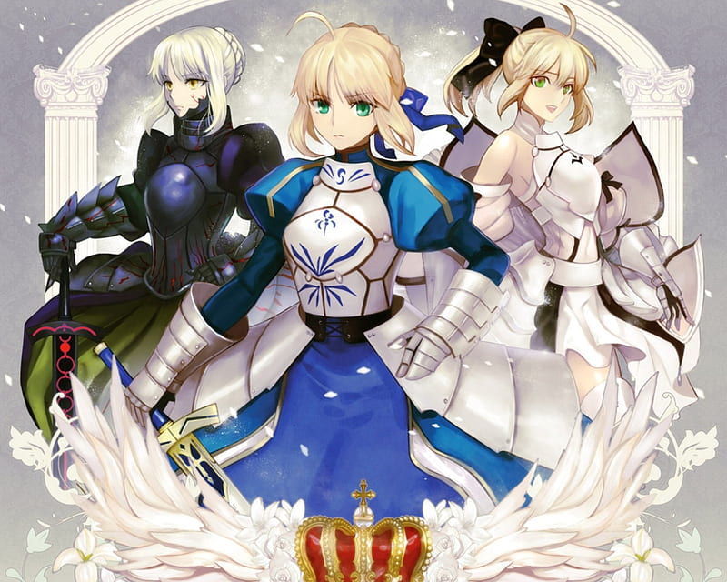 Saber'S, saber, pretty, blond cg, saber lily, bonito, sweet, nice, fate ...