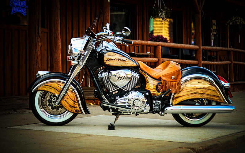 Indian Jack Daniels Chief Vintage superbikes, 2016 bikes, american motorcycles, Indian motorcycles, HD wallpaper