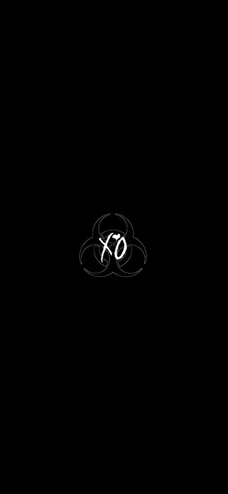 New XO logo wallpaper  rTheWeeknd