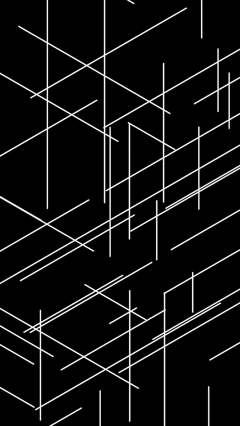 Just Lines, NR, Vector, amoled, black, color, vertical, HD phone wallpaper  | Peakpx