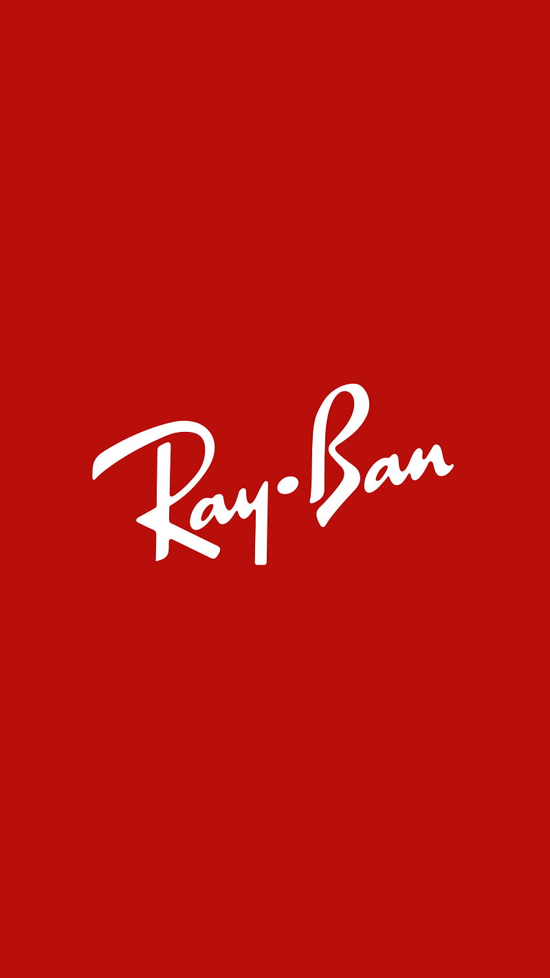 Ray Ban, sunglasses, red, white, glasses, royal, logo, brand, HD phone ...