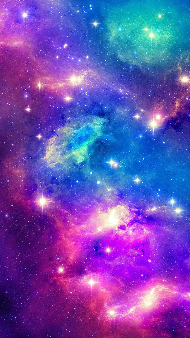 Nebula, beauty, color, colorful, dark, deep, galaxy, solar, space, stars, universe, HD phone wallpaper