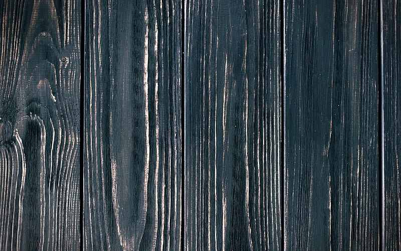 black vertical planks texture, painted planks texture, painted wood background, gray wood background, wood planks, HD wallpaper