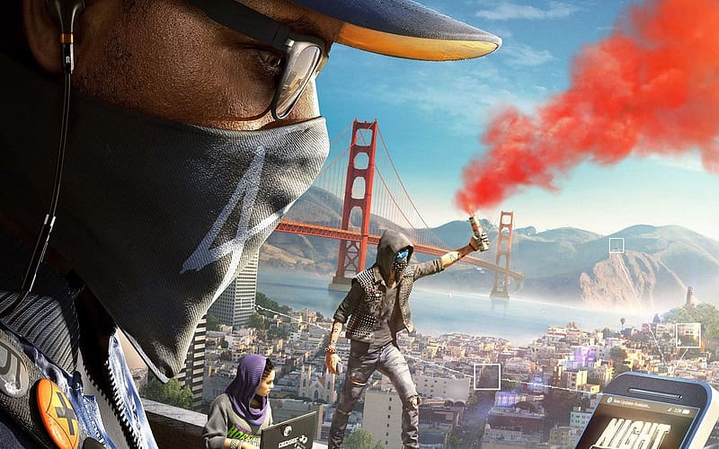 Watch Dogs, Video Game, Wrench (Watch Dogs), Sitara Dhawan, Watch Dogs 2, Marcus Holloway, HD wallpaper