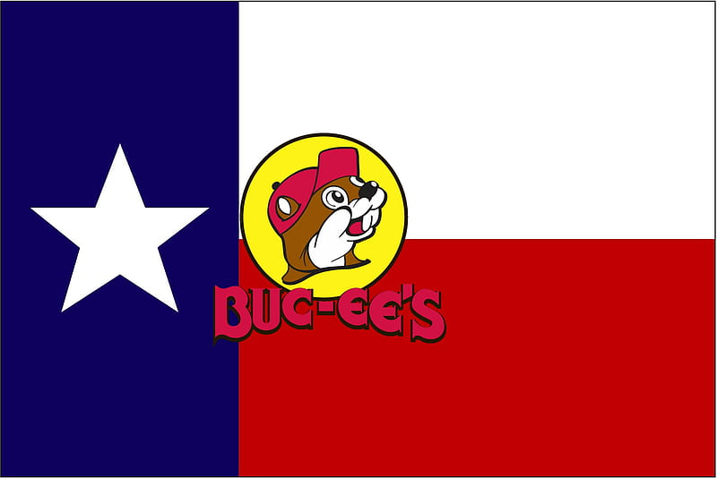 Bucees Texas, usa, flag, gas, animal, convenience, beaver, HD wallpaper