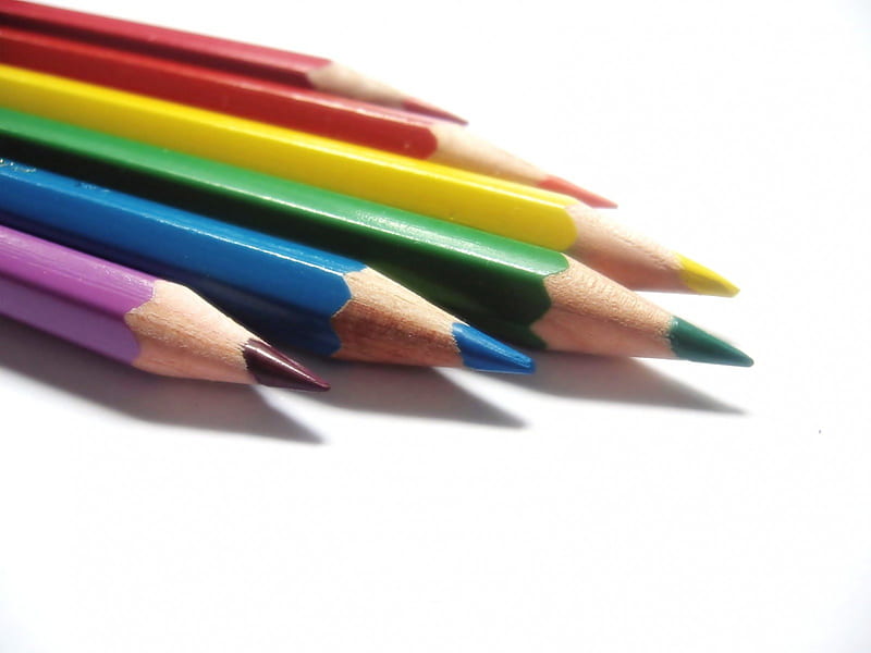 Color Pencils, pencils, art, graffitti, drawing, colors, HD wallpaper