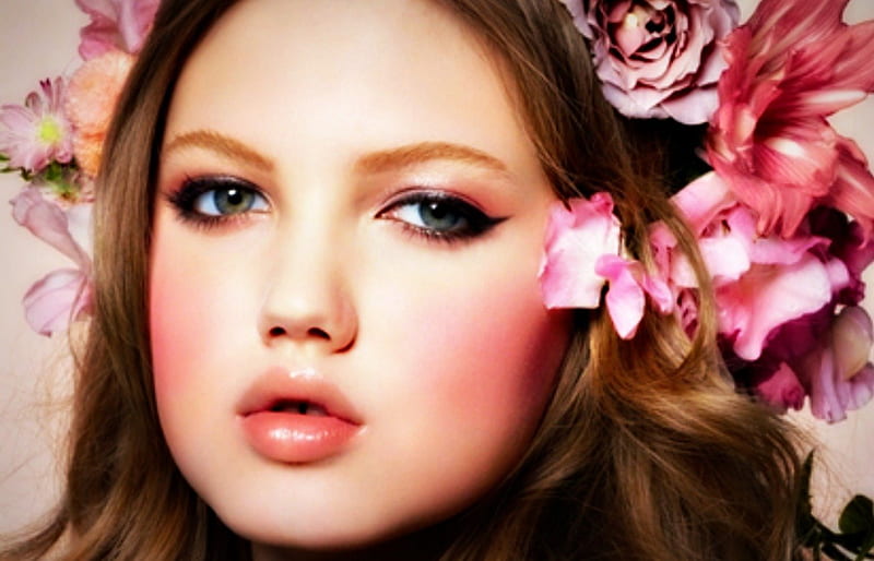 Lindsey Wixon Girl Model Flower Woman Pink Hd Wallpaper Peakpx 8272