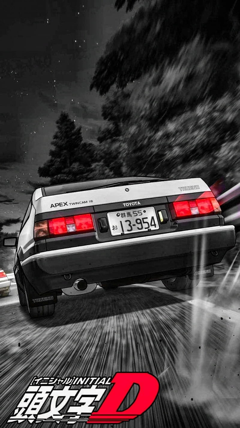 INITIAL D- Toyota AE86 Sketch+time-lapse - Forums - MyAnimeList.net