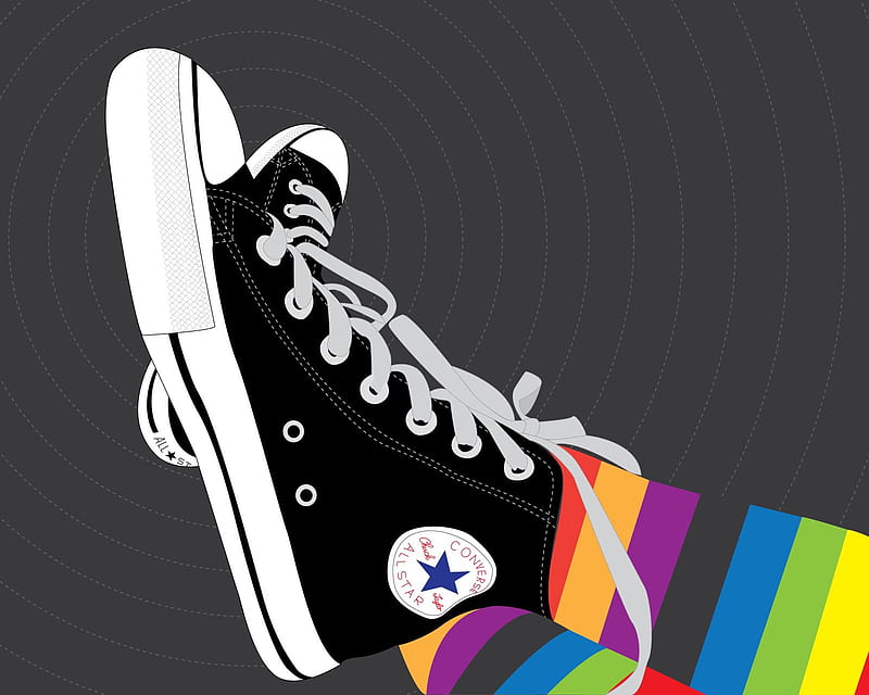 All-Star, all, amazing, black, color, full, red, shoes, star, HD wallpaper