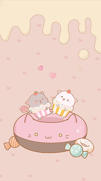 Cute Kawaii Cat Wallpapers Full HD Download Background Free Download