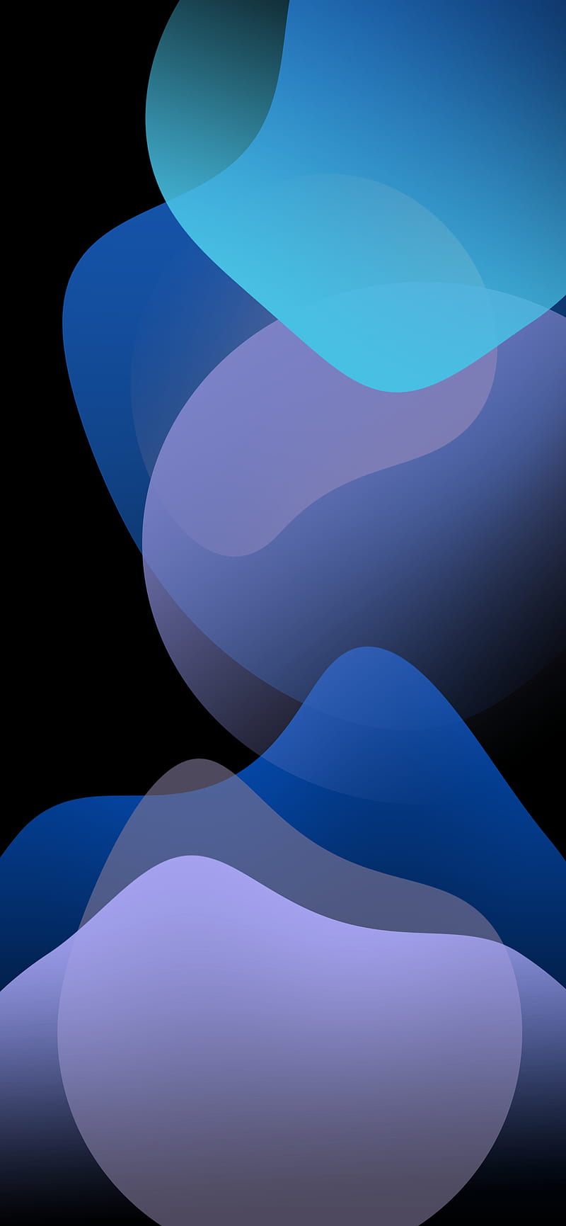 Blur abstract, abstract, amoled, apple, black, HD phone wallpaper