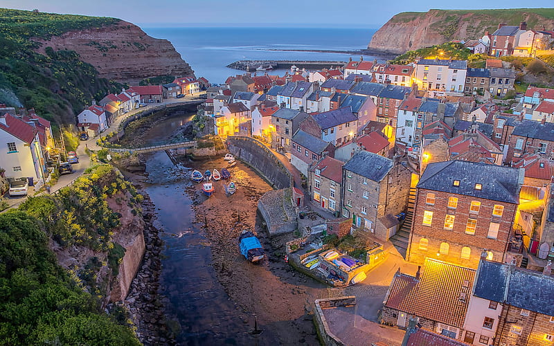 Staithes North York Moors National Park North Yorkshire Bing, HD wallpaper