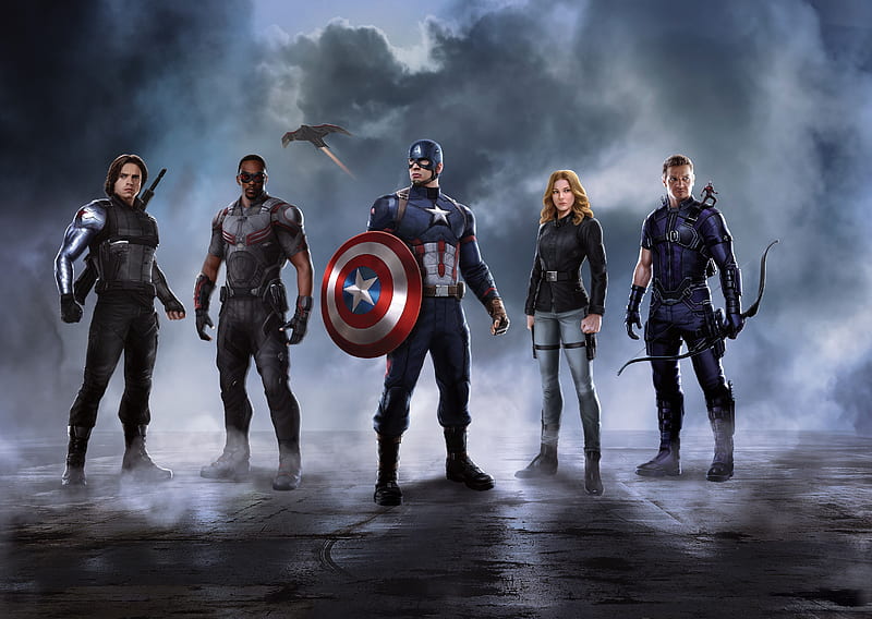 Captain America Crew In Captain America Civil War, captain-america-civil-war, movies, super-heroes, ant-man, hawkeye, captain-america, HD wallpaper