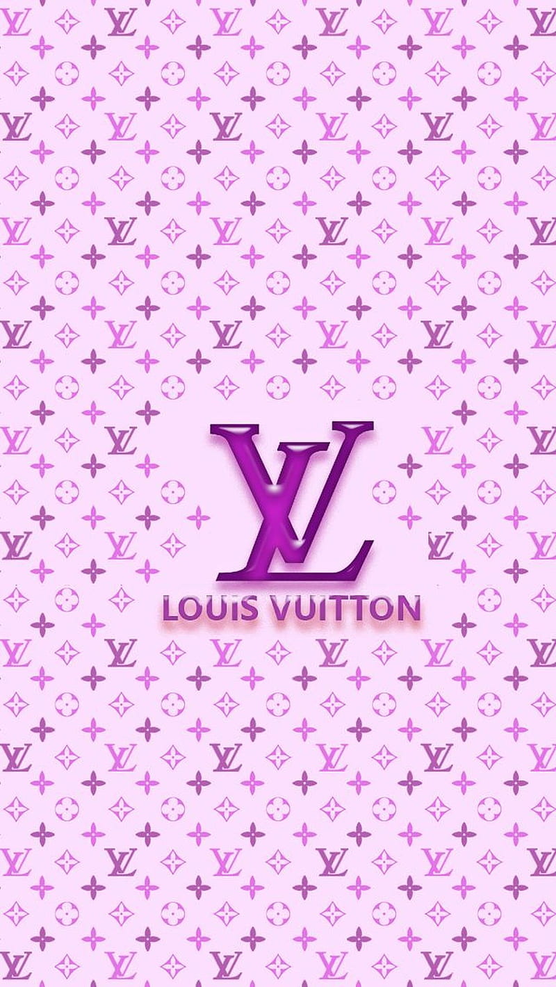 Pink Louis Vuitton In Maroon Background Louis Vuitton, HD