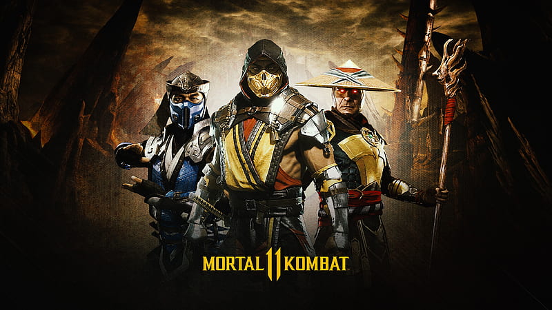 Sub Zero Raiden Scorpion Mortal Kombat 11, HD wallpaper