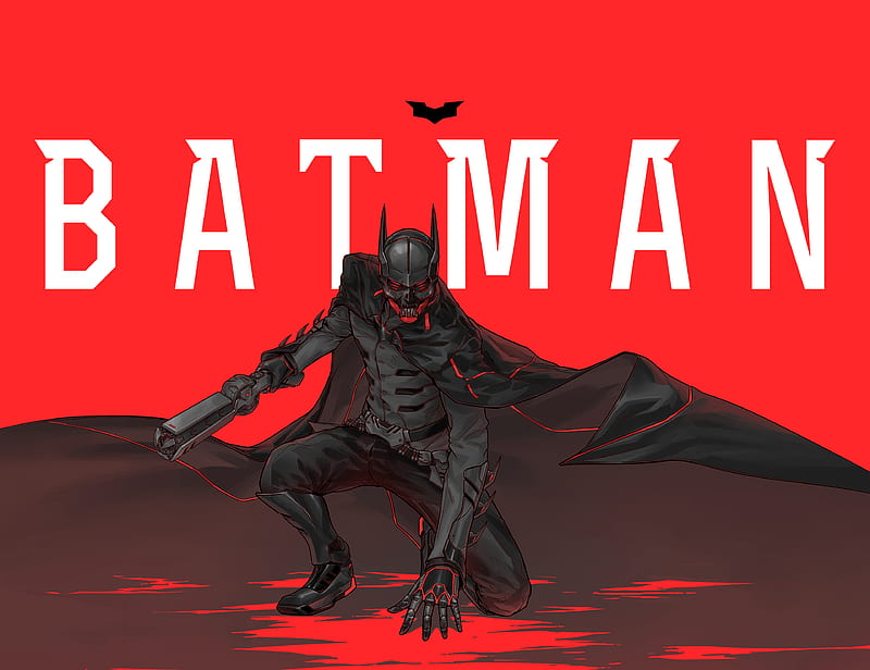 Batman Cmplxd, batman, superheroes, artist, artwork, digital-art, behance, HD wallpaper