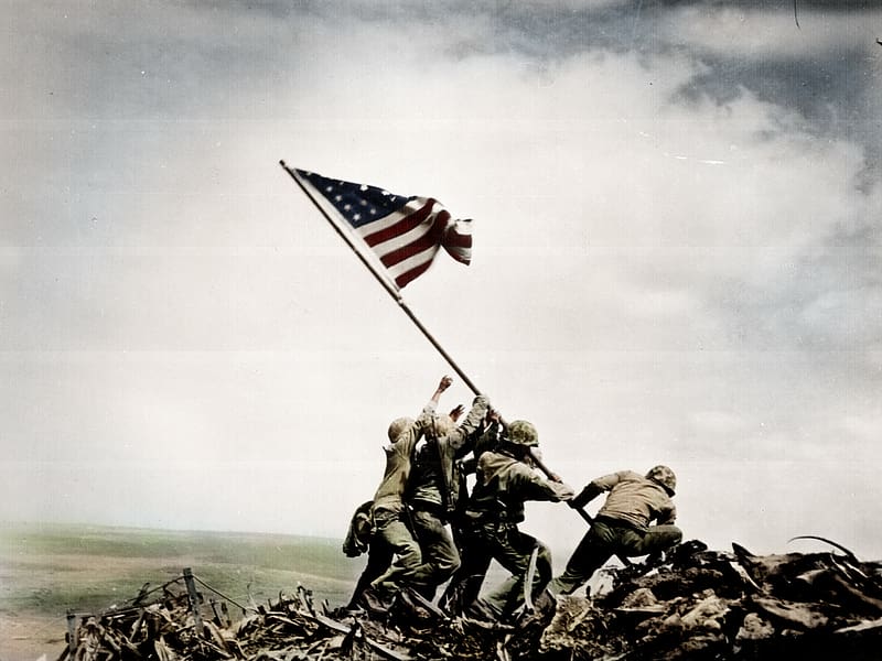 Military, Soldier, Marines, World War Ii, Iwo Jima, HD wallpaper