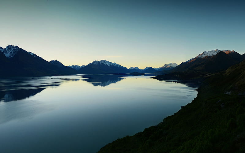 Beautiful Lake , lake, nature, mountains, HD wallpaper