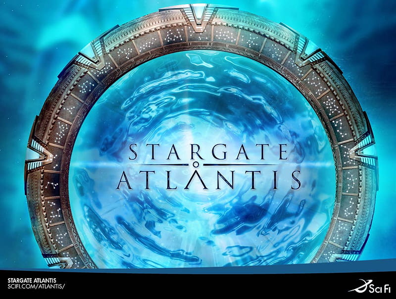 Stargate Atlantis, space, travel, science fiction, atlantis, adventure, show, scifi, protectors, stargate, HD wallpaper