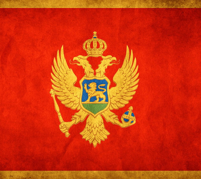Montenegro, montenegro grungy flag, HD wallpaper
